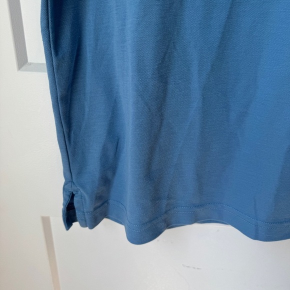 Travis Mathew Scrambler Golf Polo Blue Size Large 1MX128 Athleisure Performance - Picture 4 of 8